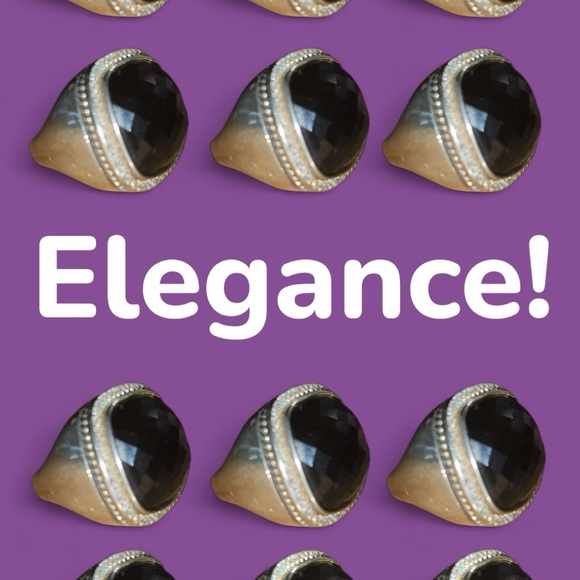 David Yurman Sterling Silver Amethyst Ring - Picture 11 of 13